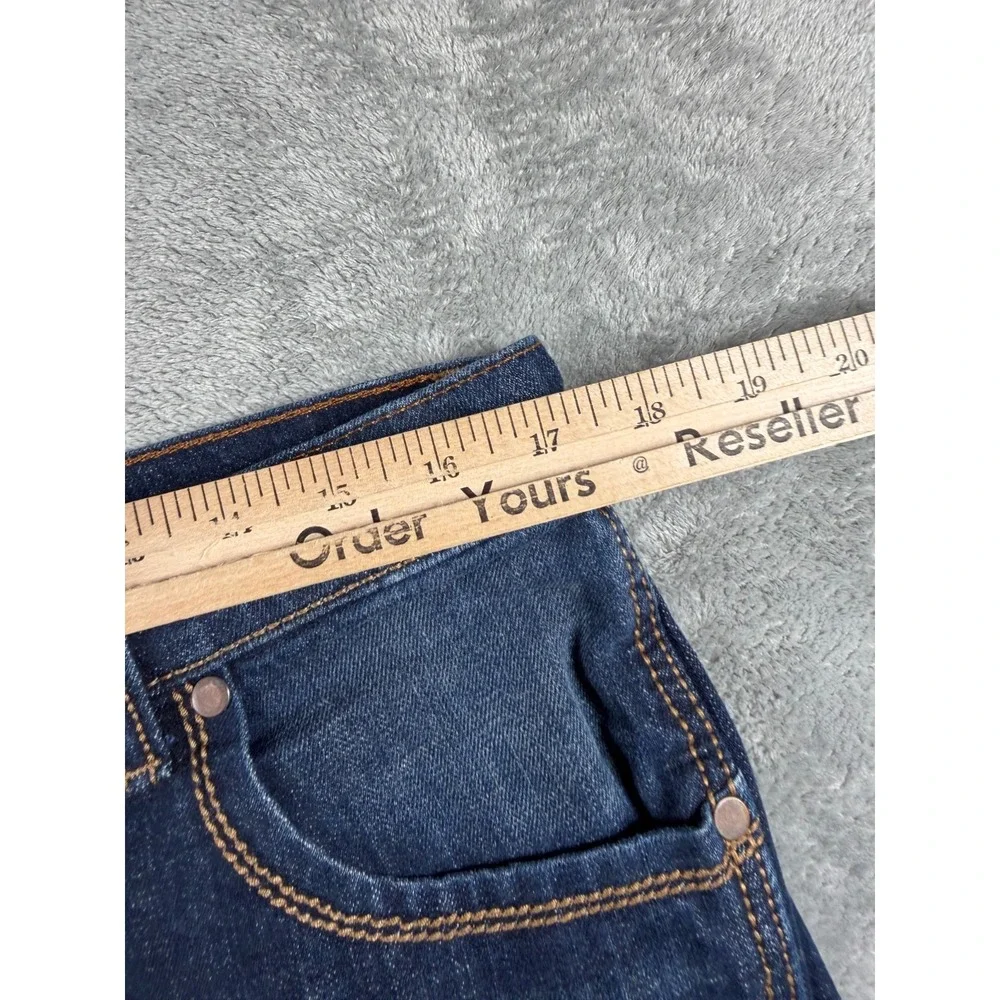 Wrangler Retro Relaxed Boot Jeans 33x30 Dark Wash Stretch Cowboy Western Denim